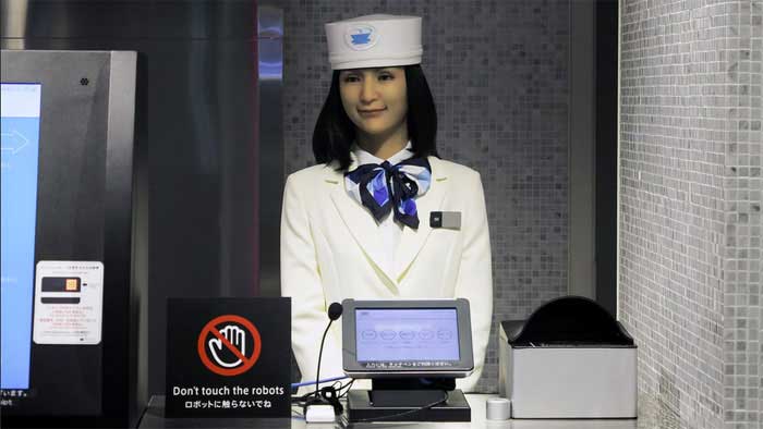 High-tech hotels in Asia